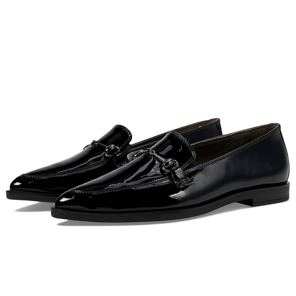 Paul Green Wexler Loafer Womens US 8 Black Patent Leather Slip On Flats ZOGG1990